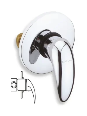 Novaservis Metalia 55 Sprchová podomítková baterie, chrom, 55050,0 Dagaanbieding