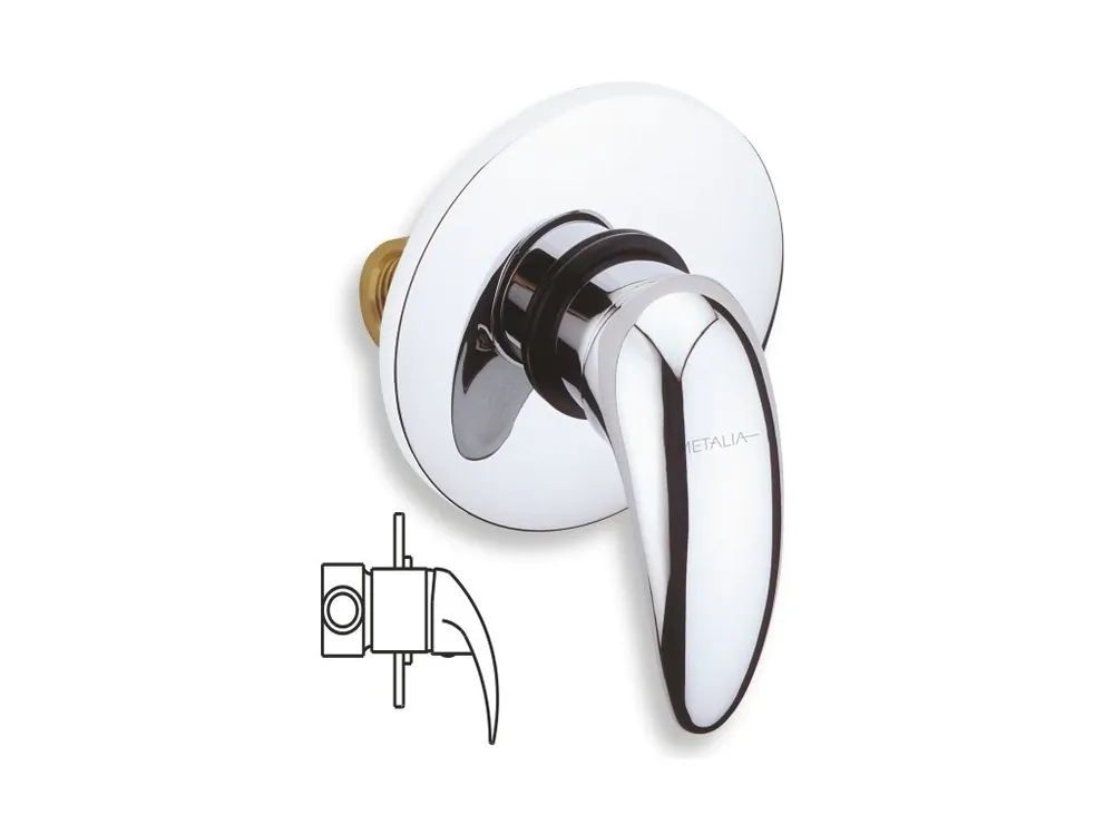Novaservis Metalia 55 Sprchová podomítková baterie, chrom, 55050,0 Dagaanbieding