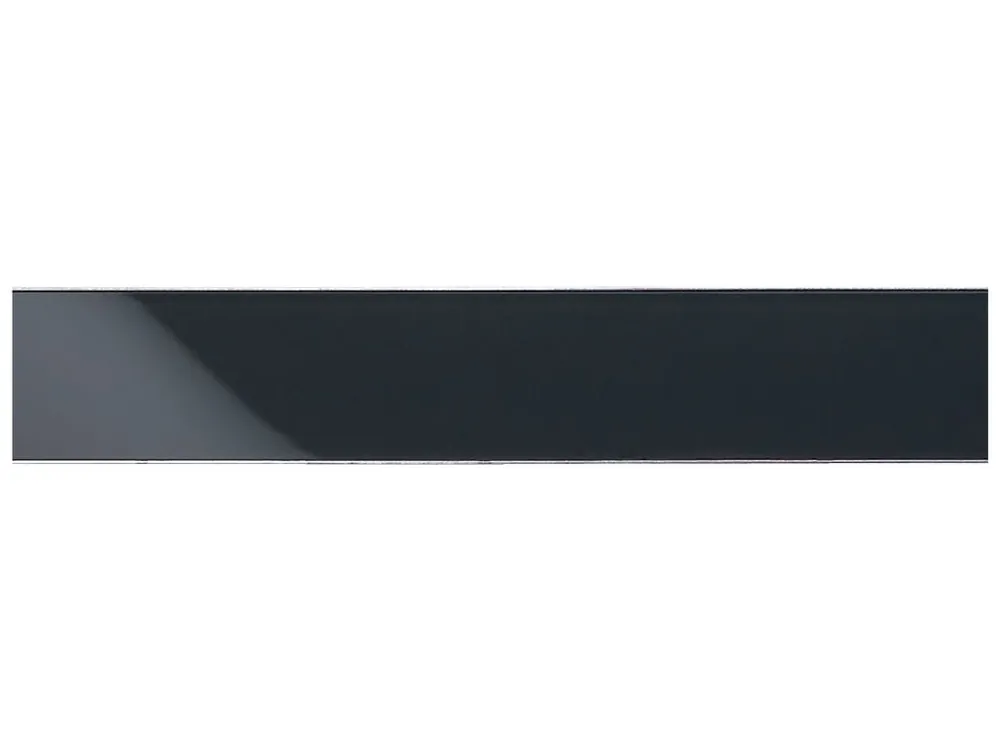 Novinka Aco ShowerDrain E podlahový rošt , 1200 mm, sklo černé, 9010.56.71
