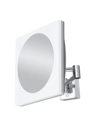 Výprodej Nimco Kosmetické podsvícené zrcátko s dotykovým LED osvětlením, 221x221 mm, ZK 20465-26