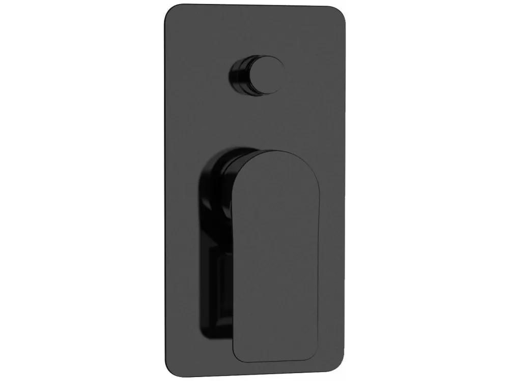 Direct Verzonden Sanjet INFINITY BLACK Podomítkový modul dvoucestný, černá, I09NO