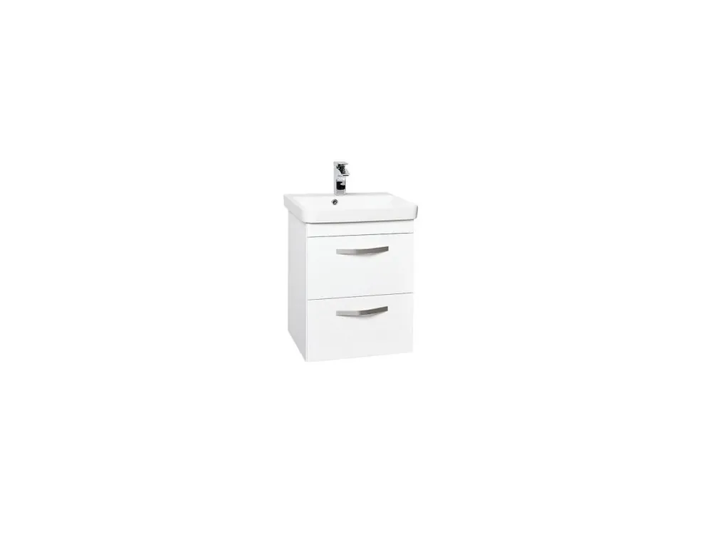 Lage Prijs Krajcar LX-Luxury Koupelnová skříňka s úzkým keramickým umyvadlem 55x37x65 cm, LXT55