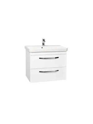Krajcar LX-Luxury Koupelnová skříňka s úzkým keramickým umyvadlem 70x37x65 cm, LXT70 Actieprijs