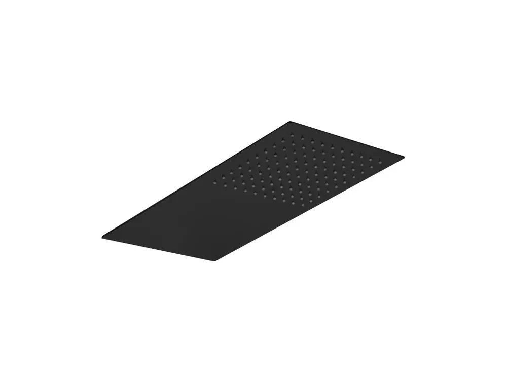 Speciale Aanbieding Sanjet FLAT BLACK Sprcha extra nízká matná černá, 50x25x0,5 cm, 350UFNO
