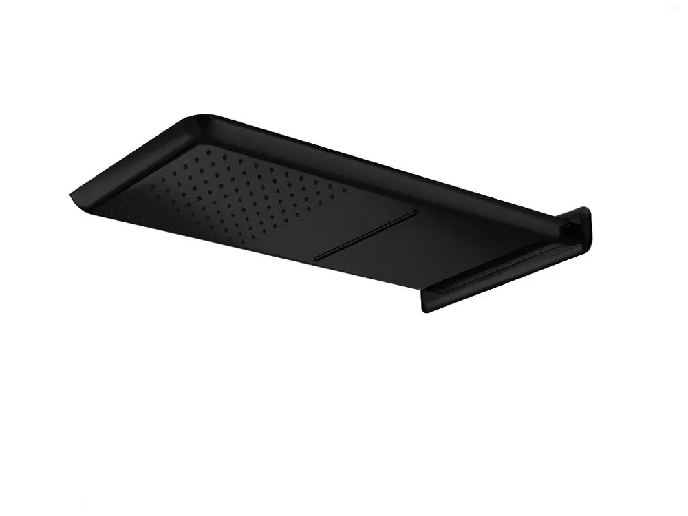 Exclusieve Aanbieding Sanjet BLACK Sprcha s vodopádem 59x27 cm, černá matná, E044191B