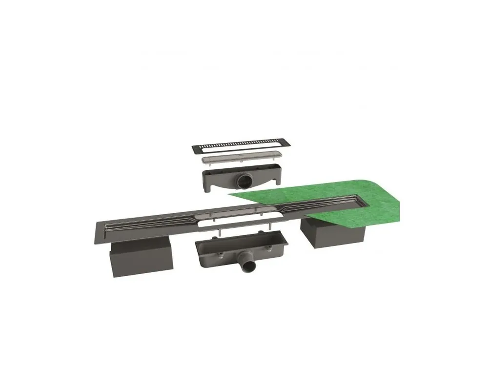 Profilpas Drain Aqua Sprchový žlaby se sifonem 60 cm, nerez ocel, 22100 Blesková Nabídka