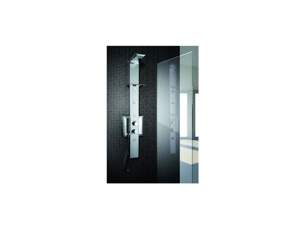 Sanjet PRISMA 140 Sprchový panel nástěnný, páková baterie, chrom, P4PN Koopje
