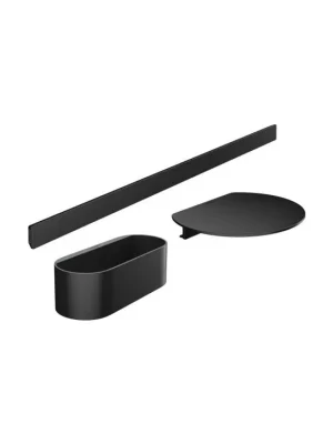 Koop Online Hansgrohe, WallStoris - sada k vaně, matná černá, 27966670