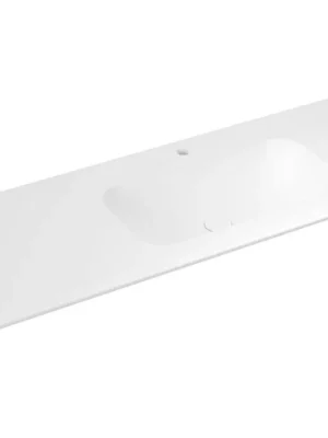 Aanbieding ARUBA umyvadlo, Rockstone, 130x51,5cm, pravé, bílá mat
