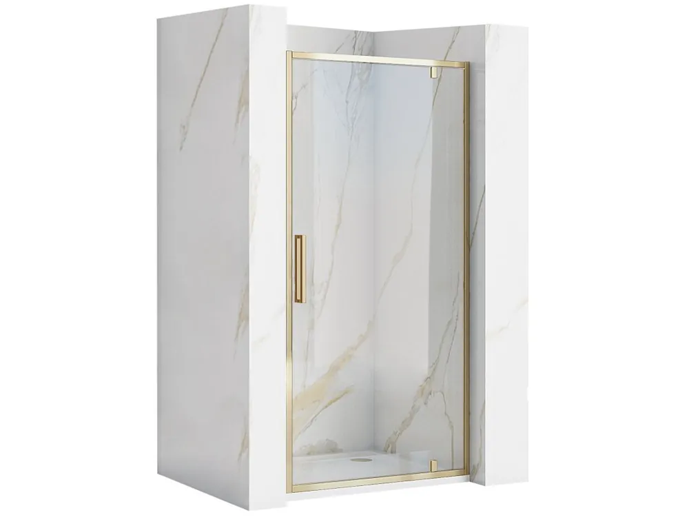 Aanbieding Sprchové dveře REA Rapid Swing Gold 90