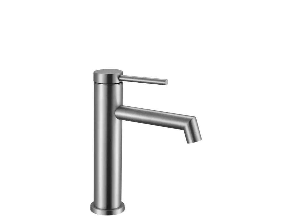 Umyvadlová baterie REA Foss Nickel Brush Low Hoge Kwaliteit