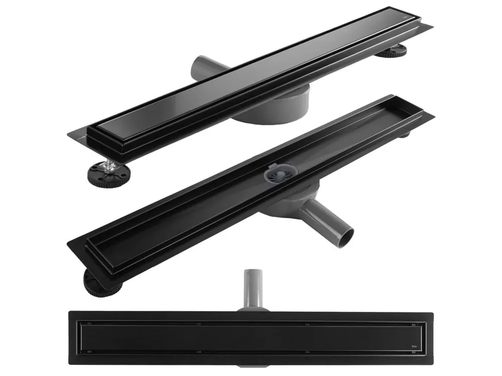 Flitsaanbieding Odpływ Liniowy REA Neox pro Czarny 60
