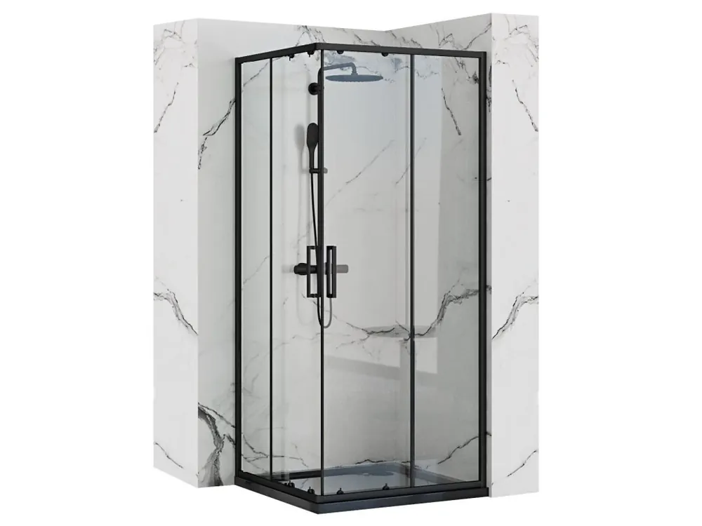 Sprchový kout REA PUNTO 90x90 - černá Fabrieksprijs