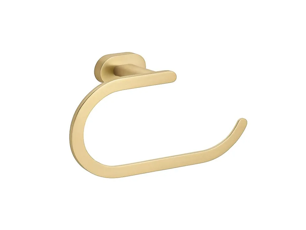 Exclusieve Aanbieding Koupelnový věšák Ring 110 Til Brush Gold
