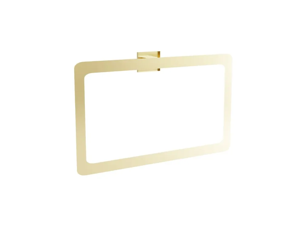Koupelnový věšák Ring 210 OSTE BRUSH GOLD Lage Kosten