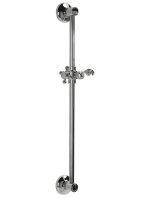 Aanbieding ANTEA sprchová tyč, posuvný držák, kulatá, 670mm, chrom