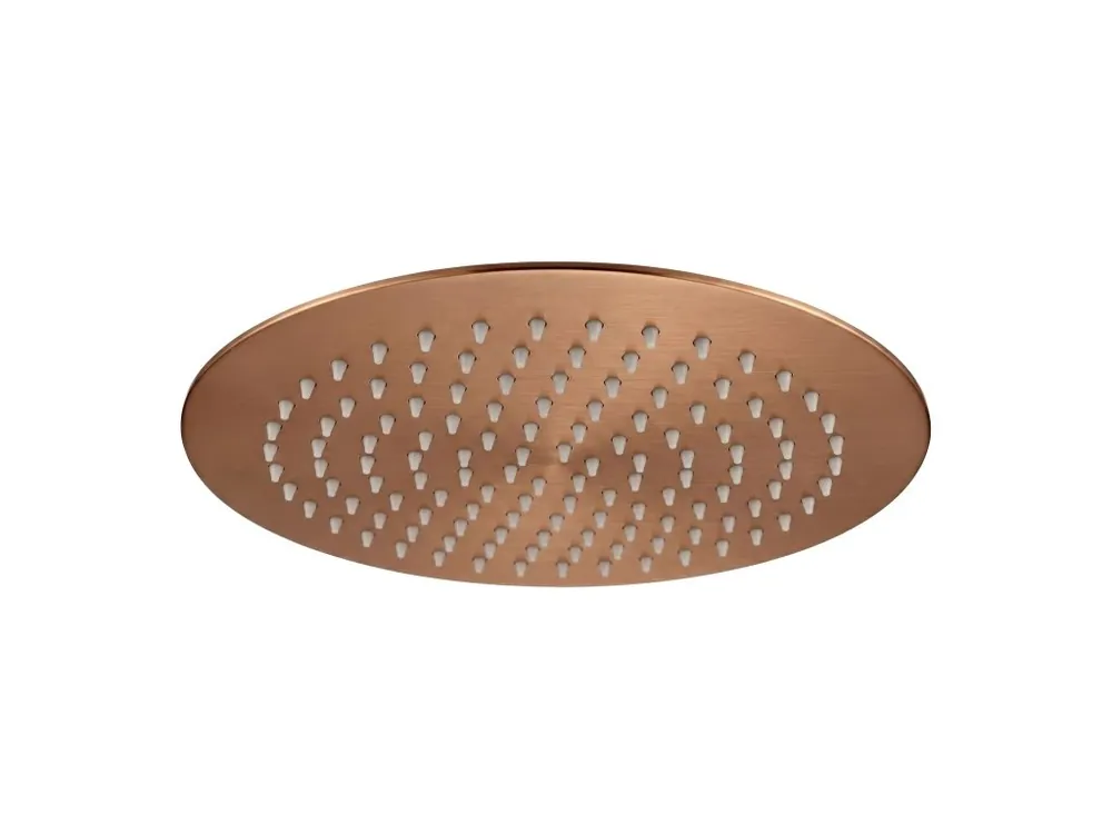 Kulatá dešťová sprcha REA JS-P014BRG 25cm Brush Copper Alleen Vandaag