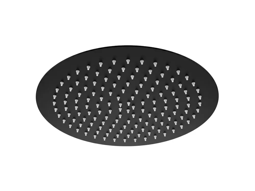 Kulatá dešťová sprcha REA JS-P014B 30cm Black Snelle Levering