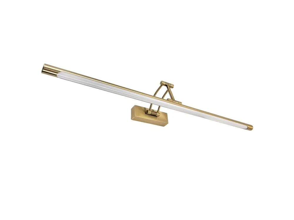 Gecertificeerd Koupelnové nástěnné LED svítidlo SWE024-1W 80cm Brush Gold