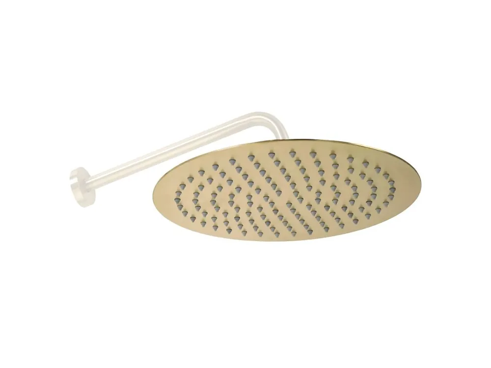 Premium Dešťová sprcha Rea Gold Brush 25cm