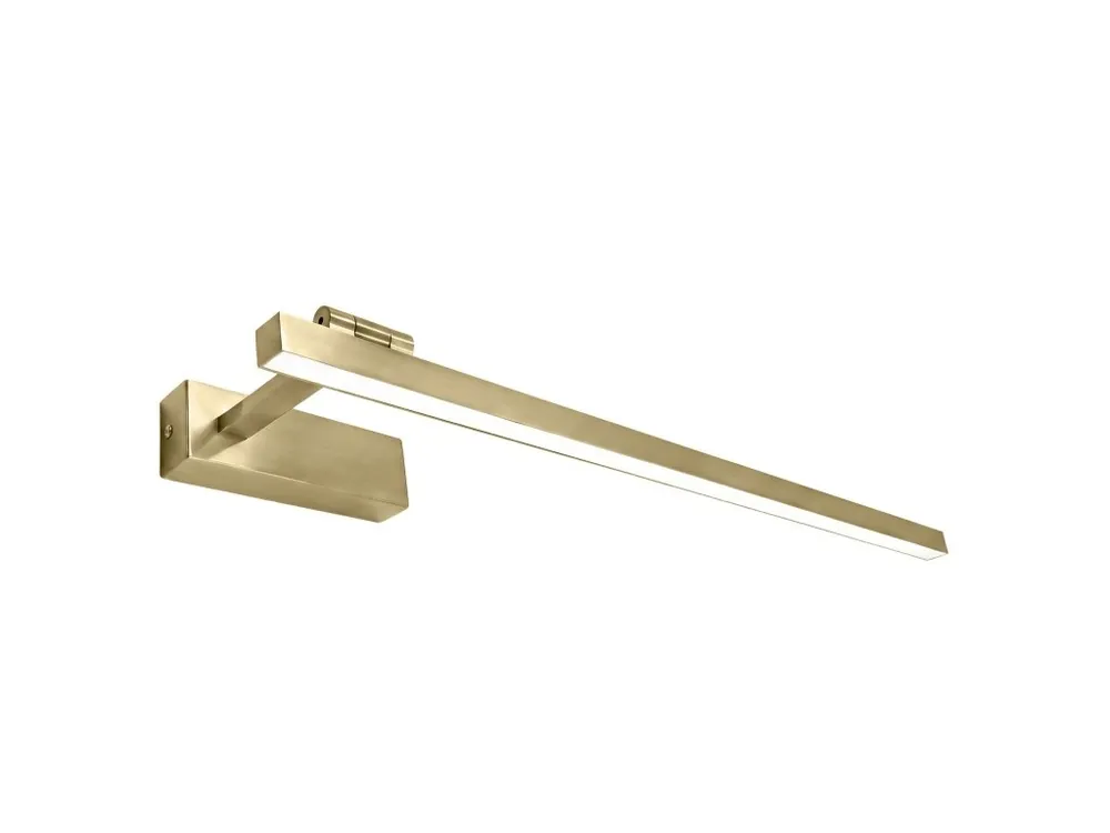 Koupelnové nástěnné LED svítidlo SWE032-1W 60cm BRUSH GOLD Premium