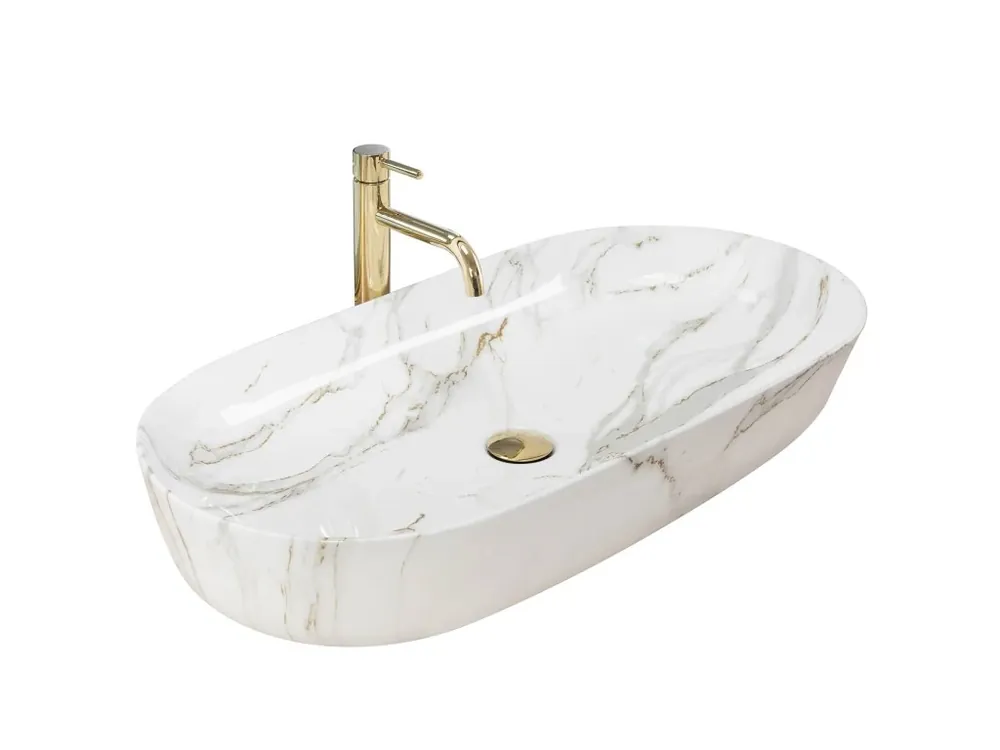 Umyvadlo na desku REA CLEO 81 Aiax Must-Have