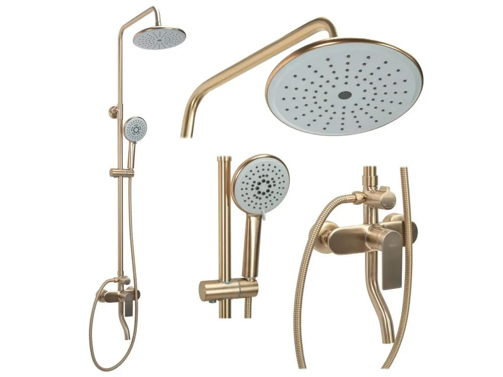 Meest Verkocht Sprchový set Rea VERSO BRUSHED GOLD