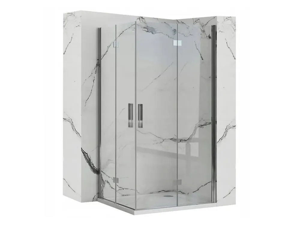 Sprchová kabina Rea Molier Chrome Double 80x100 Bestel Nu