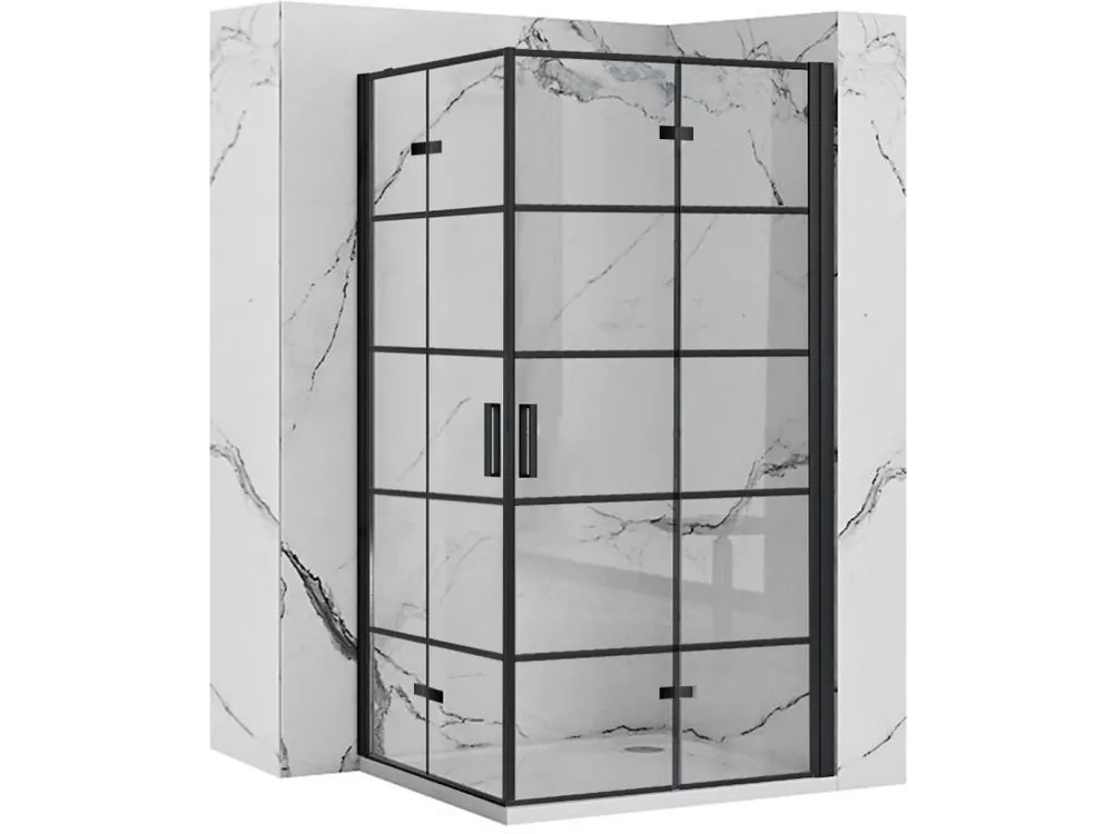 Laatste Kans Sprchová kabina Rea Molier Black Double 90x90