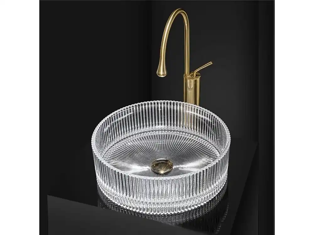 Speciale Aanbieding Umyvadlo na desku Rea Ingrid Transparent