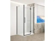 Gelco - Trinity Black - sprchové kouty s boční stěnou Koop Online
