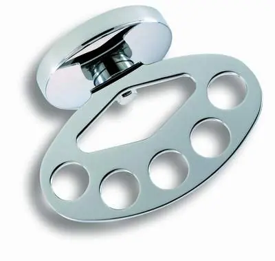 Must-Have Držák kartáčků a pasty Metalia 1 chrom (6144,0)