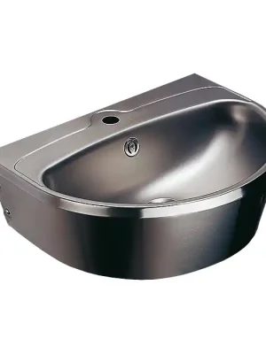 Koopje SLUN 01 - Nerezové designové umyvadlo s otvorem pro stojánkovou baterii 56x43,5 cm (93010)