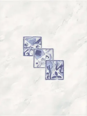 Lucie - inzerto 20x25 modrá lesklá (WITGX110) Exclusieve Aanbieding