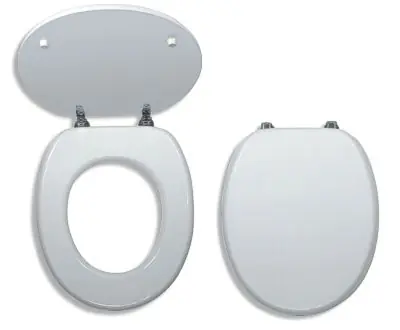 Speciale Aanbieding WC sedátko bílé, lakovaná MDF (WC/BILAMDF)