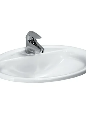Voordeelprijs Laufen Pro B - umyvadlo zápustné shora 56x44, otvor pro baterii, bílá (H8139510001041)