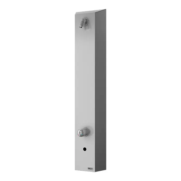 Beperkt Aanbod SLSN 02E - Nerezový sprchový panel s elektronikou ALS a směšovací baterií, 24 V DC (92021)