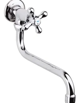 Rio II - nástěnná kohoutková baterie na jednu vodu, kulaté ústí 200 mm (RK11792) Značkový