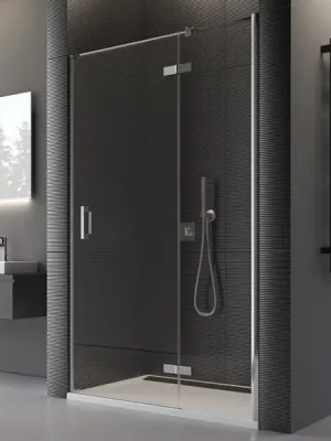 Aanbieding PU13P - jednokřídlé dveře s pevnou stěnou v rovině pravé 120 cm, profil (PU13PD120)
