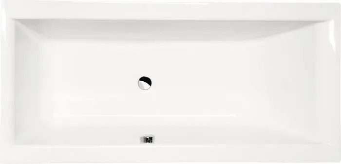 Vysoce Kvalitní Cleo obdélníková vana 180x80x48 cm, bílá (95611)