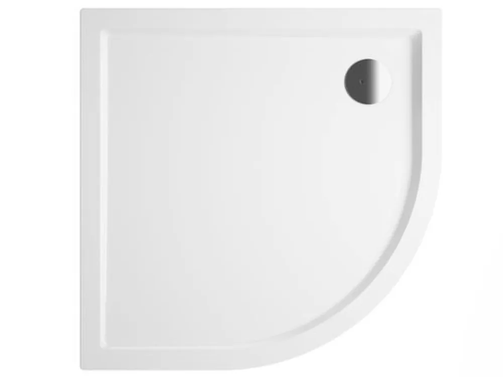Actieprijs Zürich 278 sprchová vanička čtvrtkruhová 80x80 R55 (D001021005)