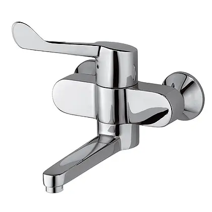 Flitsaanbieding Medi-Care - lékařská umyvadlová nástěnná páková baterie, vyložení 245 mm (349200524)