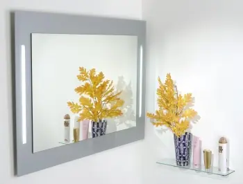 Denní Nabídka Zrcadlo Pharos Grey LED 110x80 cm (900-759)