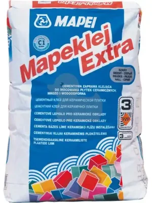 Weekendaanbieding Mapeklej Extra - standardní lepicí tmel k lepení savých obkladů a dlažeb (128225)