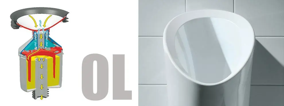 0-litrový sifon pro urinály (H8941970000001) Lage Prijs