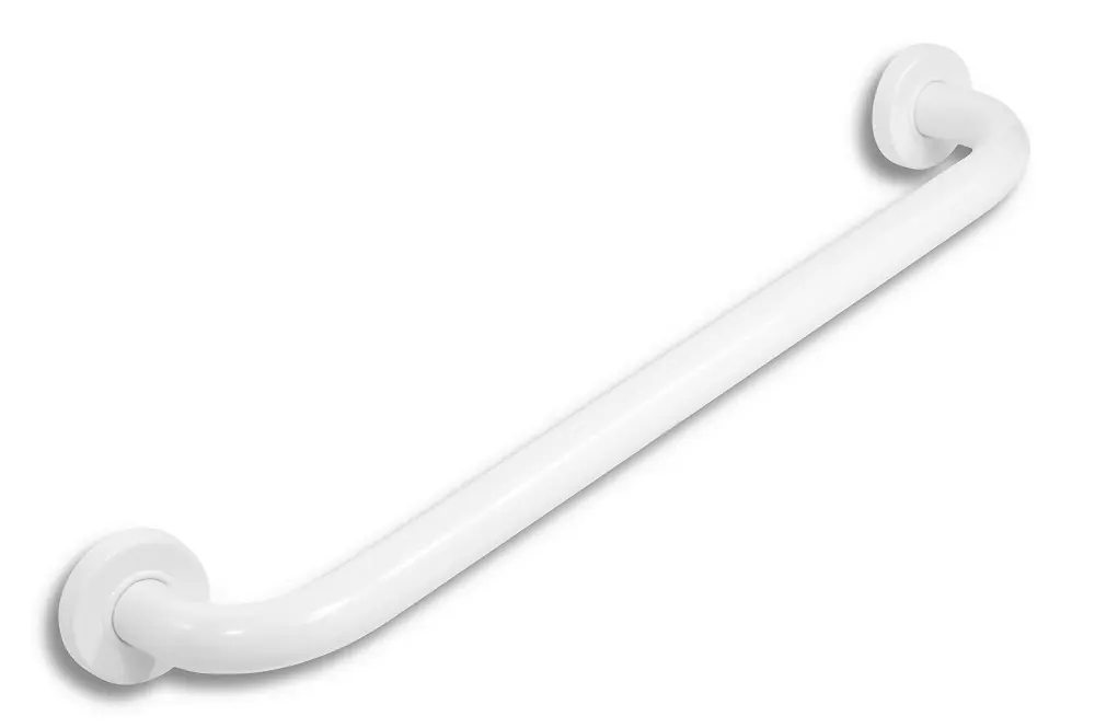 Madlo rovné s krytkami 800 mm bílé (R6680,11) Premium