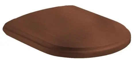 Hommage - WC sedátko, ořech, závěsy ocel (9926K100) Koop Vandaag