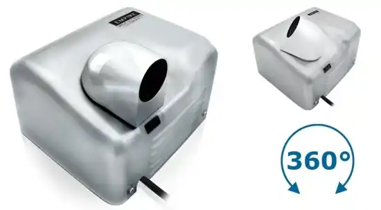 Empire Ariel sF 2400 W Automatic - osoušeč rukou s infrasnímačem, matný nerez celokovový (9818) Beperkt Aanbod