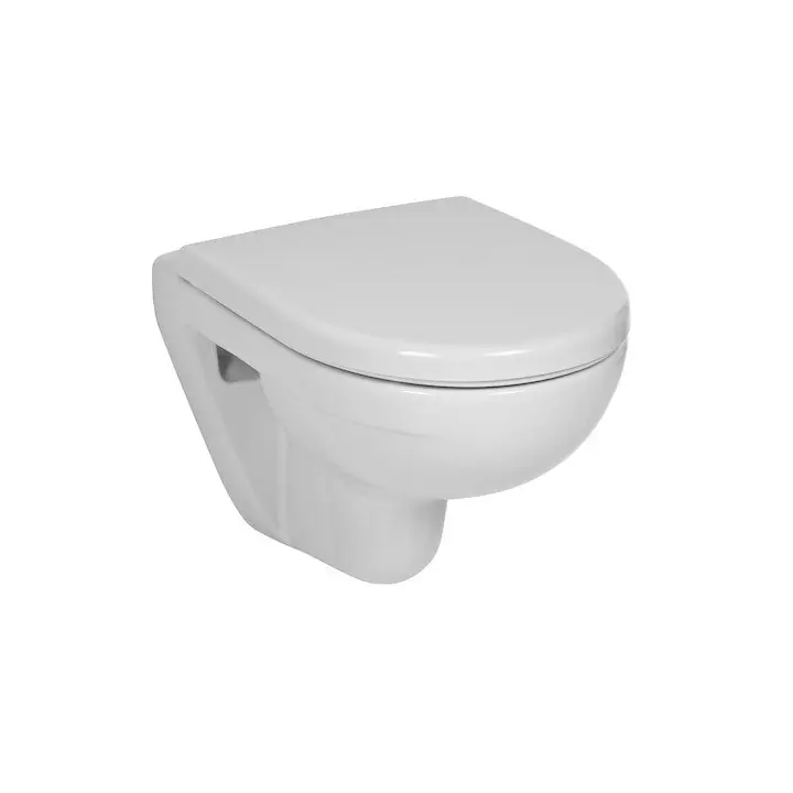Lyra Plus Compact - klozet závěsný, hluboké splachování, délka 49 cm, bez sedátka (H8233820000001) Ověřený