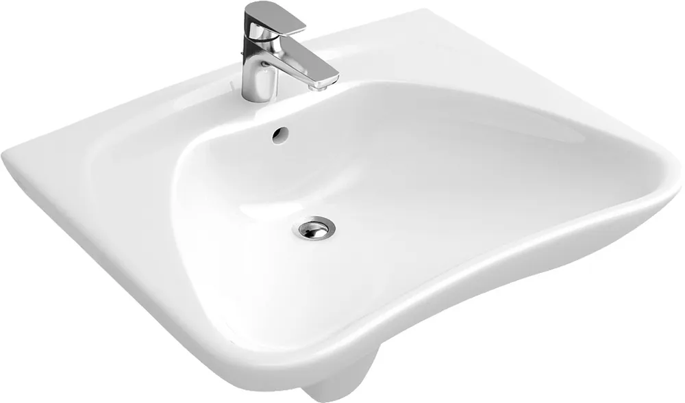 Meest Verkocht O.novo - umyvadlo Vita 60x49, 3 otvory (1 proražen), s přepadem (71196301)